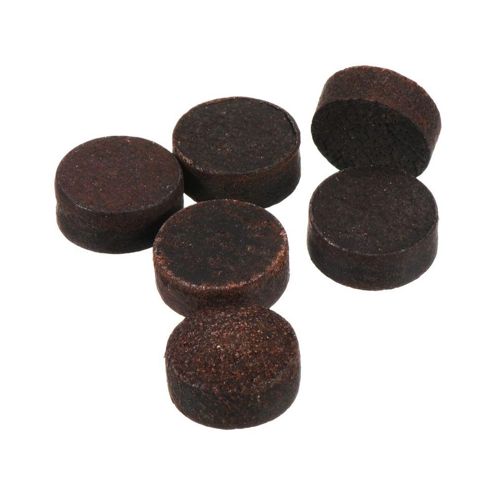 Cowhide Pool Cue Tips Anti-slip Pool Cue Accessories New Billiard Cue Tips Billiard Accessories