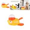 Small Yellow Duck Pet Interactive Toy Feeder For Cats And Dogs