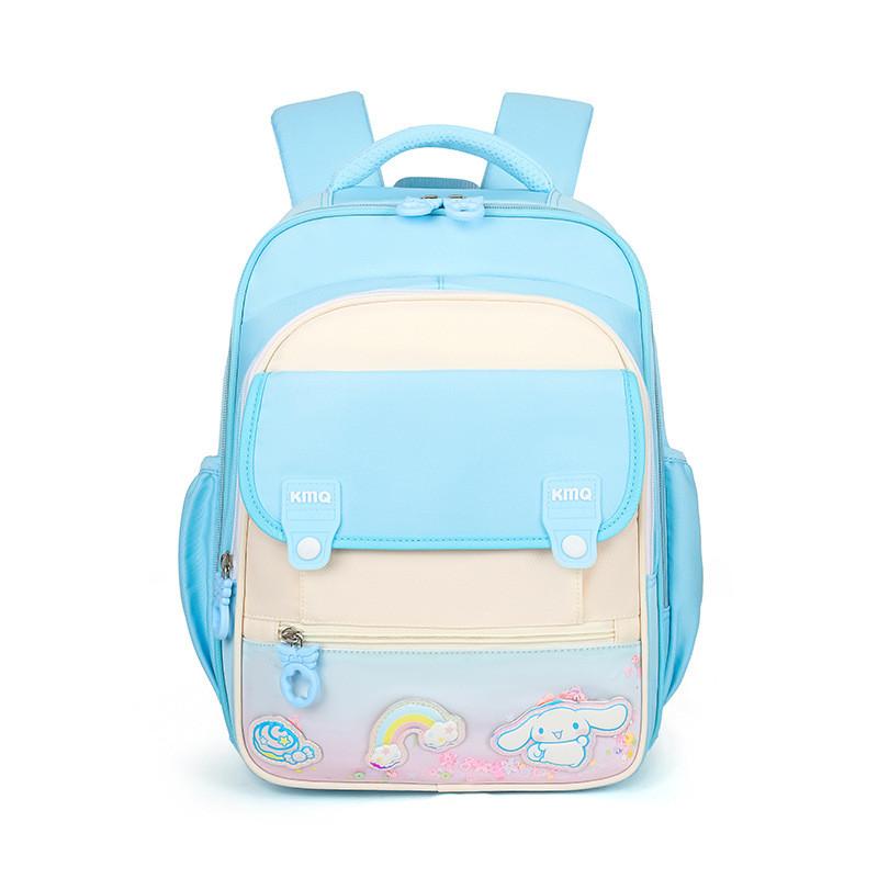 Spacious Cheerful And Nylon Backpack For First And Second Graders With Unique Designs