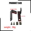2x Fog Lamp Brackets Motorcycle Bracket Iron Easy Installation Spare Parts for Pcx125/150 2018-2026