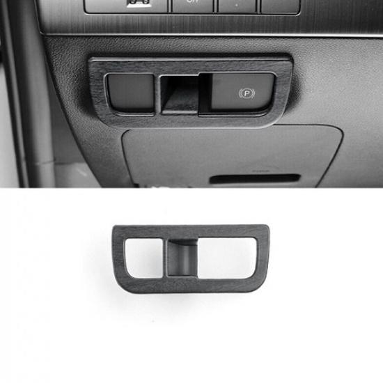 Inner Tailgate Rear Door Switch Trim For Hyundai Kona 2024-2025 Matte Wood Grain