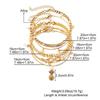Retro Pineapple Pearl Multi-layer Anklet Set - High-end Girls' Foot Jewelry