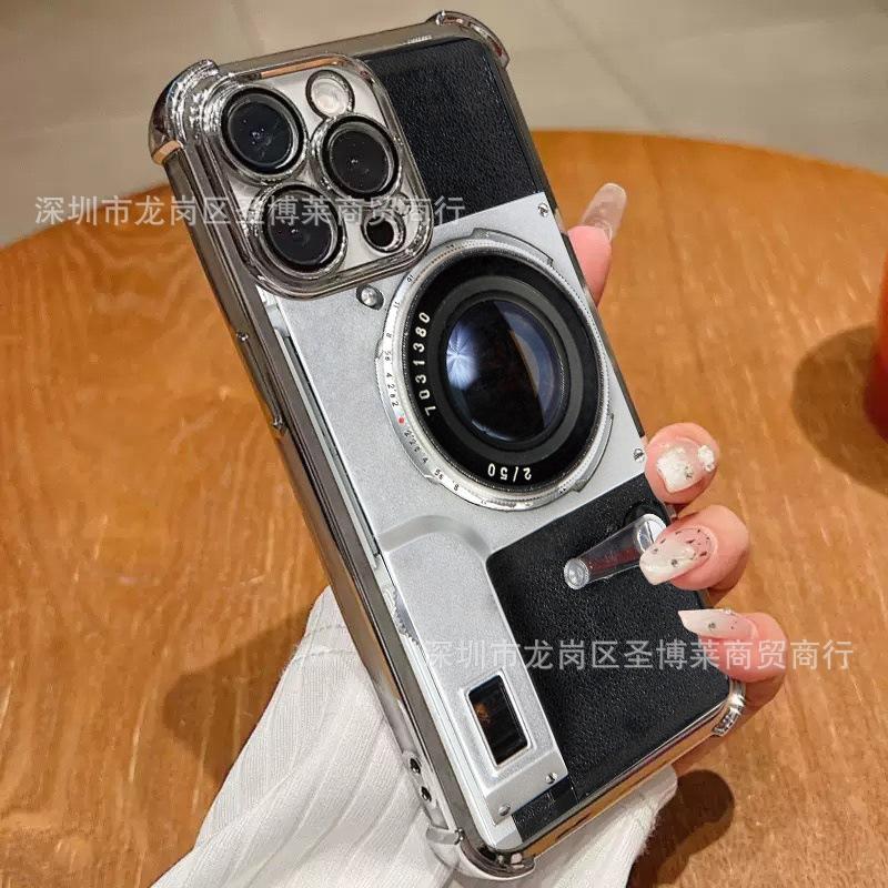 Retro Camera for Samsung S26 Phone Case S25ULTRA Anti-drop GalaxyS23 Protective Case NOTE20