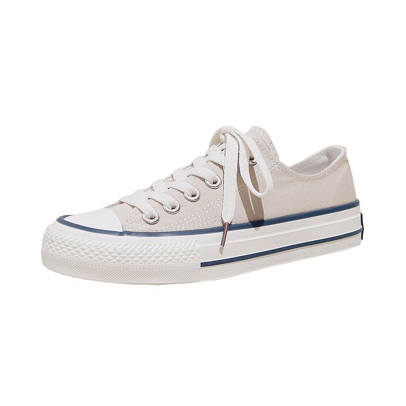 Belle new ins purple canvas shoes S Hong Kong style Harajuku student casual skateboard shoes