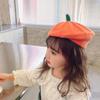 Keep Warm Knitted Hat Orange Parent-Child Hat Casual Pumpkin Beret  Halloween Decoration