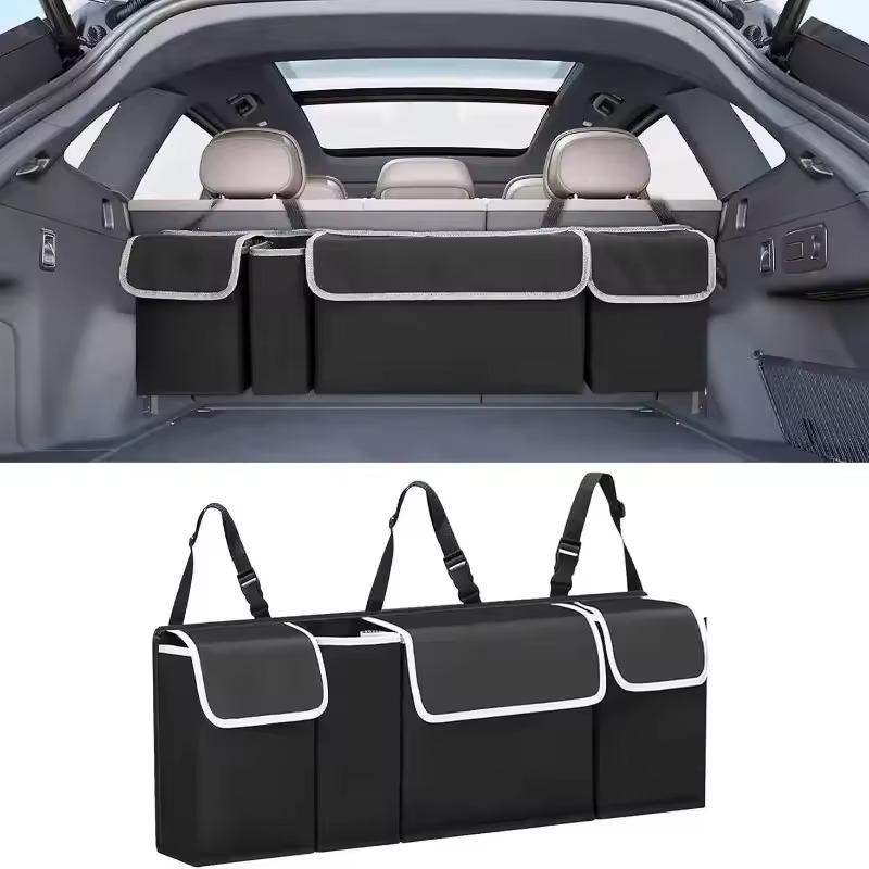 Car Trunk Organizer Backseat Storage Bag High Capacity Multi-use Oxford Car Seat Back Organizers Automobile Interior