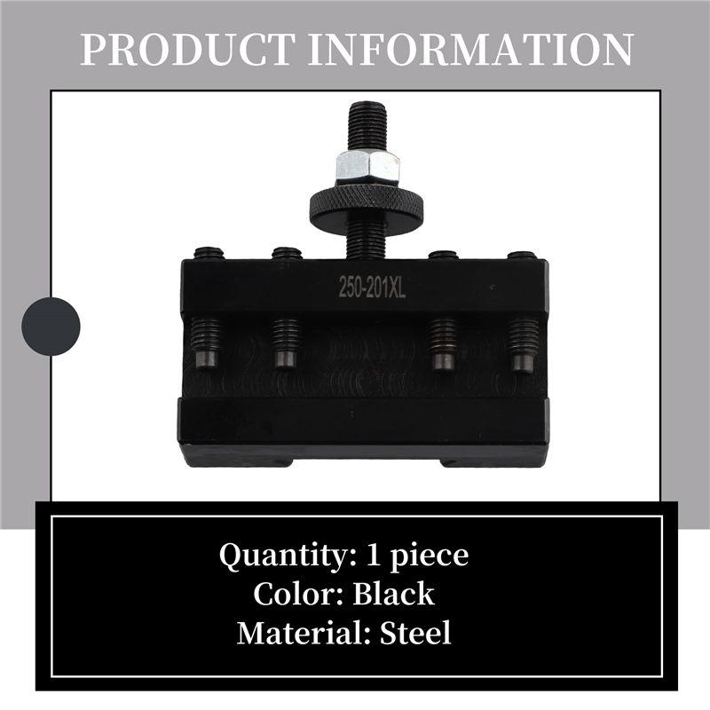 Feb.Post 1Xl Extra Large (3/4 Inch) Quick Change Turning Facing Lathe Tool Holder Bracket