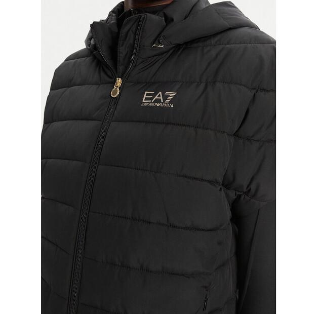 Демисезонная куртка EA7 Emporio Armani 7W000090 AF12476 UC001, черная, свободного кроя