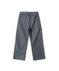 QT8 GARMENTS Lb Washed Oxford Carpenter Pants (Grey)