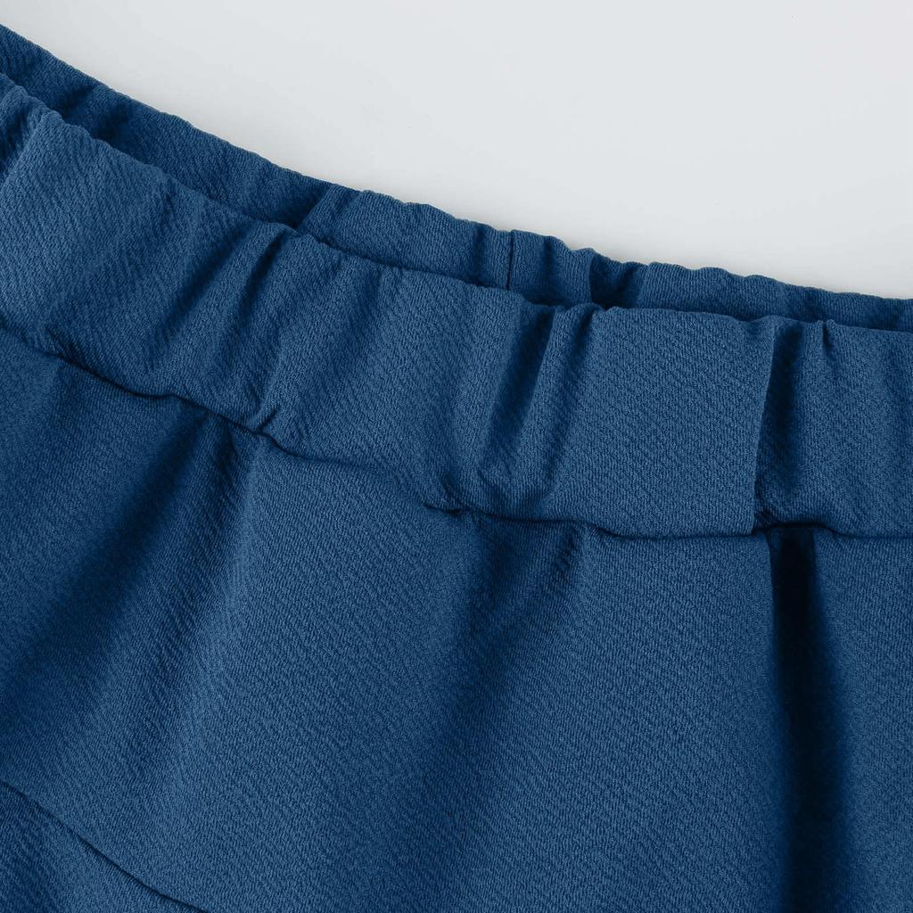 Women's Fashion Color Elastic Waist Yoga Skirt Pants Sports Short Skirt High Waist Shorts