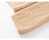Women's Thick Coin Stitch Round Neck Cashmere Sweater - Autumn/Winter Loose Knit