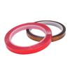 2 Rolls Thermal Sublimation Press Tape Red and Brown Color High Temperature Polyimide Tape for