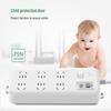 Bull GN-705 6-Outlet Power Strip with Leakage Protection CN Plug (adapter Included)