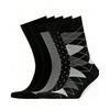 Mens Dress Socks Plus Size High Quality Combed Cotton Crew Socks Black Cool Argyle Breathable Casual Socks for Men