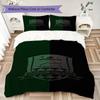 Fc Krasnodar Pattern Bedding uilt Set uilt Cover Pillowcase Home Decoration Birthday Gift (1*duvet cover + 2*pillowcase without core)