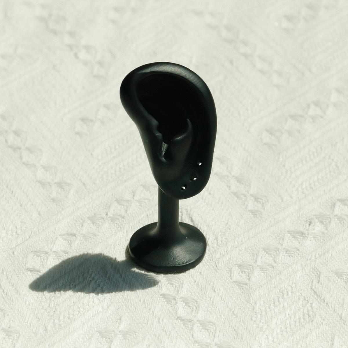 1 шт. Смоляной манекен боковой части лица подставка для демонстрации ювелирных изделий бюст портрет ожерелье браслеты серьги стойка-держатель для хранения ювелирных изделий