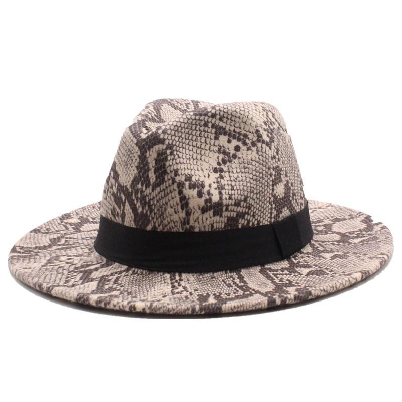 British Style Hat 9.5Cm Large Edge Woolen Top Hat Men'S And Women'S Warm Fringed Jazz Hat
