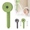 New 4 Jet Modes Hand Shower Head with Filter High Pressure Rainfall Large Flow Showerhead Shower Replacement