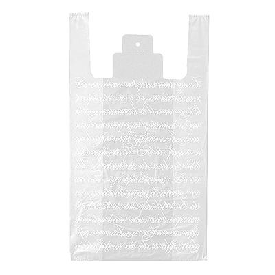Heads Carrying Bag Plastic Bag French Frost Translucent W350 X D170 X H650mm LL Same Design On Both Sides 100 Pieces HEADS FR-LL