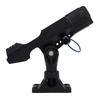 Boat Fishing Rod Holder Side Deck Mount 360 Degrees Rotatable Pole Holder for Kayak Boat with Anti Lost Rope