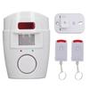 Outdoor Motion Sensor Alarm Anti Theft Remote Control Sound Light Silent Mode Wireless Driveway Alarm for House Farm