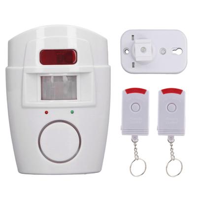 Outdoor Motion Sensor Alarm Anti Theft Remote Control Sound Light Silent Mode Wireless Driveway Alarm for House Farm