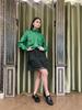 Set Jacket + Dress Phardi 7275 36 Green with Black