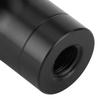 Shift Knob Boot Retainer, Automotive M10x1.25 Shift Knob Boot Retainer Universal Adapter for Most Manual Transmission Vehicles (Black)