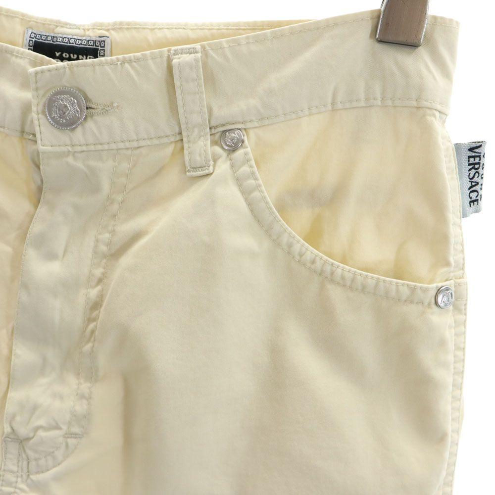 YOUNG VERSACE made in Italy Painter Shorts 12 Ivory Kid's Used