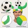 Carnival Festival Soccer Cap, Cheer Prop, Bull Head Festival Celebration Party Hat, Soccer Cap