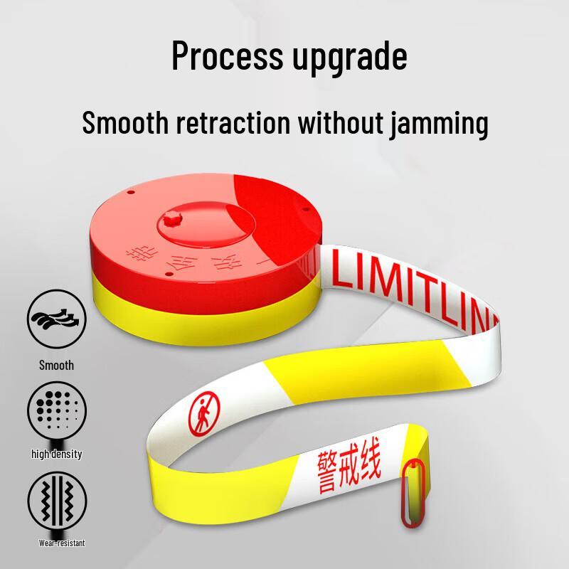 Retractable Safety Warning Barrier Tape
