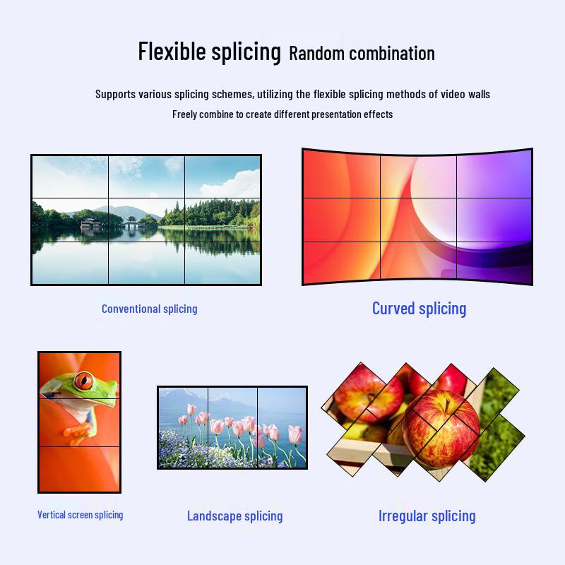 CoolColor Industrial LCD Splicing Display