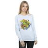 DC Comics Womens/Ladies Teen Titans Go Waffle Mania Sweatshirt