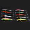 10pcs Colorful Fishing Lures 95mm Crankbaits Sharp Hooks Baits Tackle Fishing Accessories