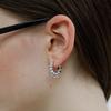 Shell Bell One Touch Earrings M (White) BH7E56741WBXXX