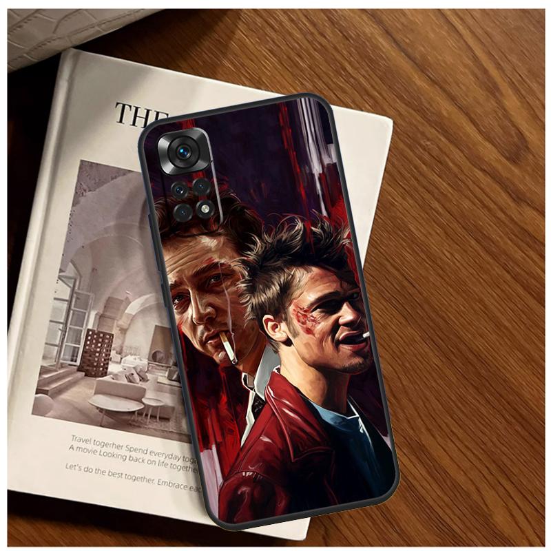 Fight Club Case For Xiaomi Redmi Note 14 9 10 11 12 13 Pro 11S 12S Cover For Redmi 15 C 14C 12C 10C 13C