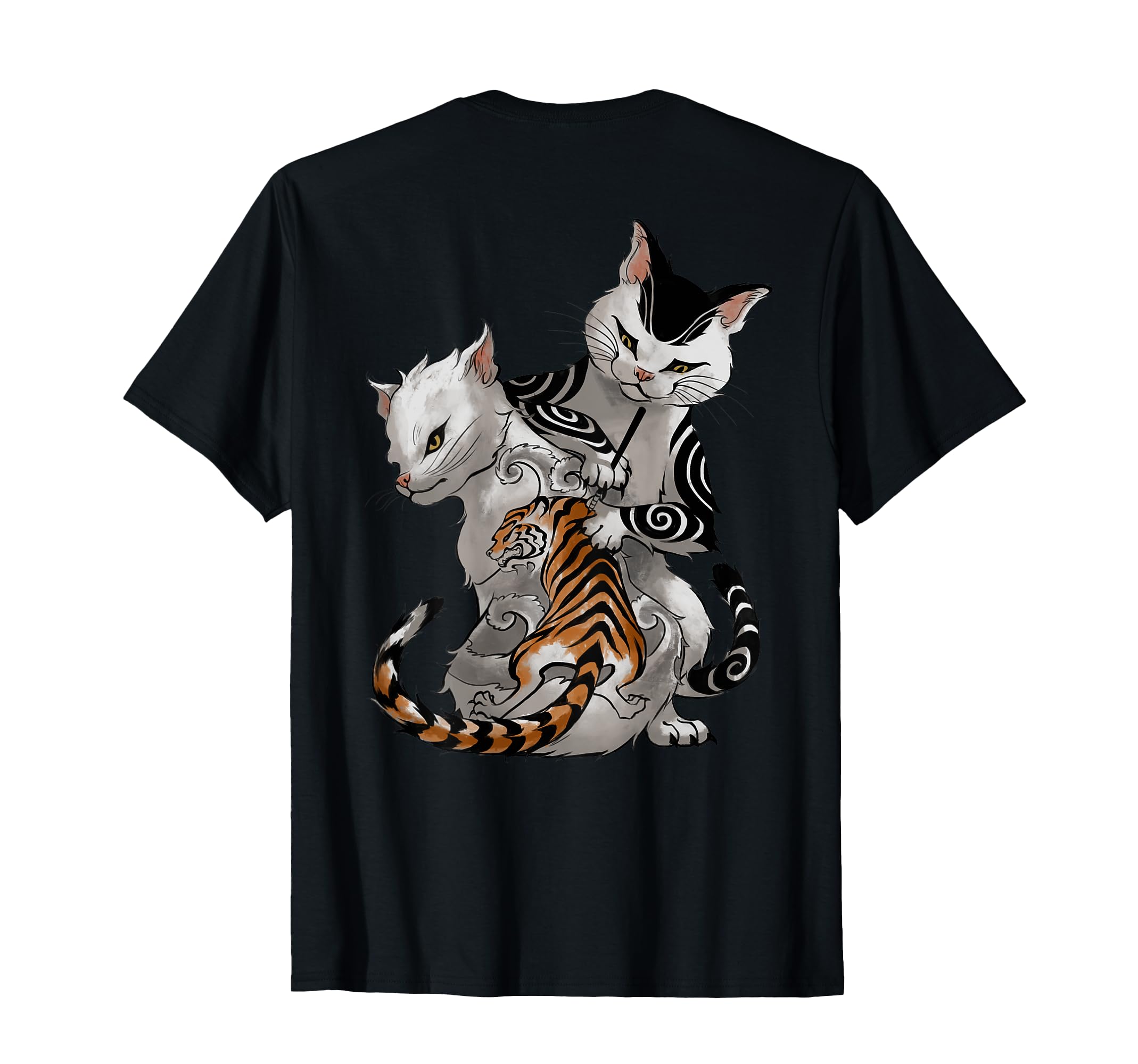 

Cat tattoo T-shirt чёрный