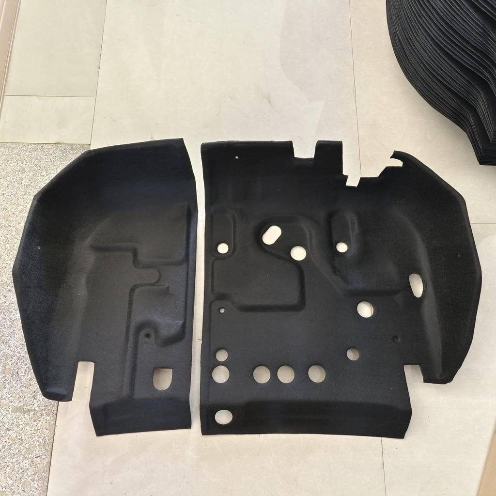 Versatile Forklift Lower Guard Sound & Heat Insulation with Vibration Damping Accessories