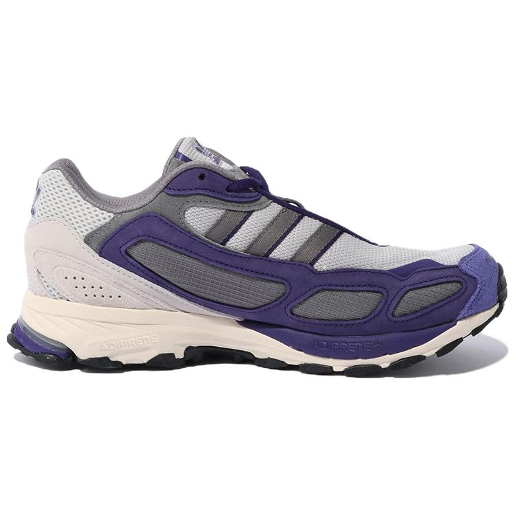 adidas Originals Shadowturf Retro Leichter Sportstoff Langlebige Low-Top Freizeitschuhe Unisex Sneaker Grau Lila HP7745