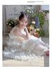 Girl Princess Dress 2026 Spring/Summer New Flower Birthday Dress Girl Fairy Yarn Dress Children's Cake Dress