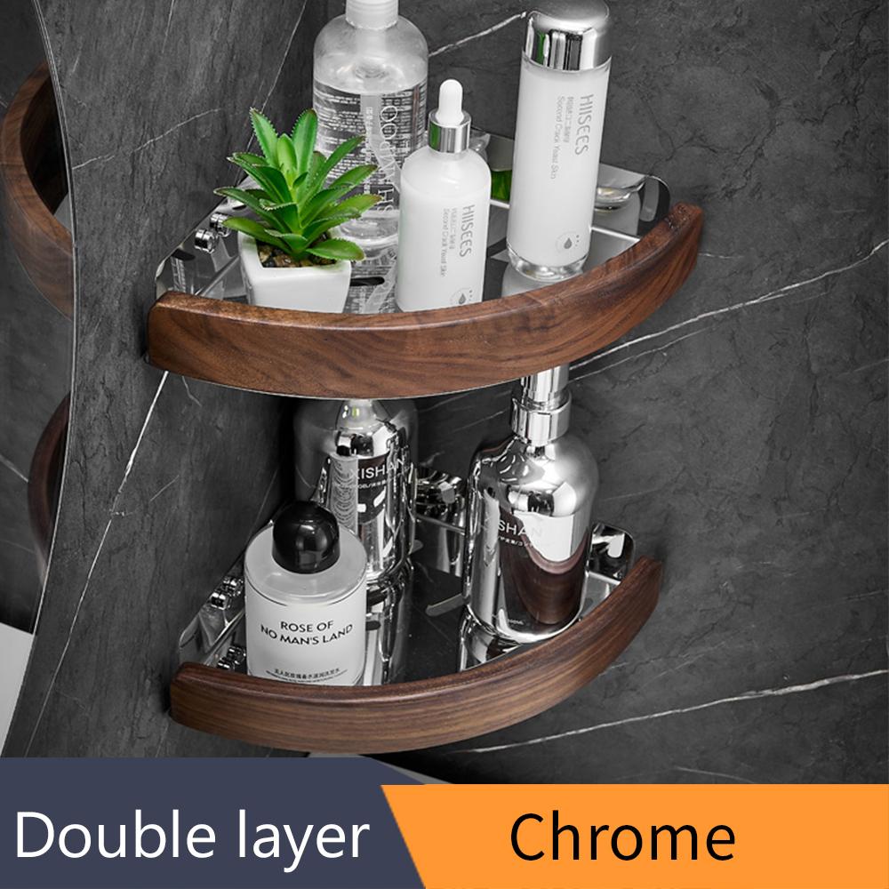 Bathroom Extendable 2 Tier Organizer Adhesive