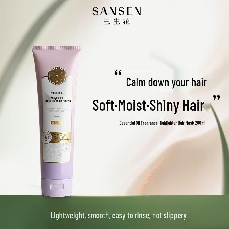 Sansheng Flower Essential Oil Fragrance Hair Mask 280ml