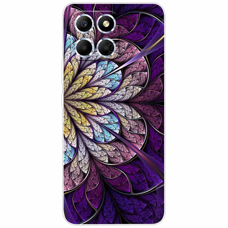 Soft Case For Honor X6 2022 Covers Para Silicon Print Marble TPU Clear Phone Coque for Huawei Honor X6 4G Transparent Bumper X 6