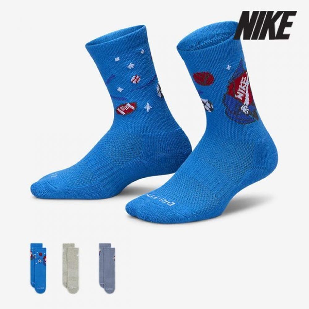 

Nike Bargain Nike Kids Socks B5 Hf2735 406 Little Kids Dry Fit Boxy Crew Socks XXS