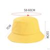 Bucket Hat Unisex Outdoors Folding Cap