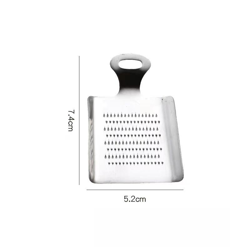 Multifunctional Stainless Steel Ginger Grater Spoon Garlic Ginger Spoons Versatile Kitchen Ginger Masher for Mincing Vegetable