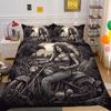 Beauty Skull Printed Home Textiles Single Size Polyester Duvet Covers Man High Ranking Bedroom Decor
