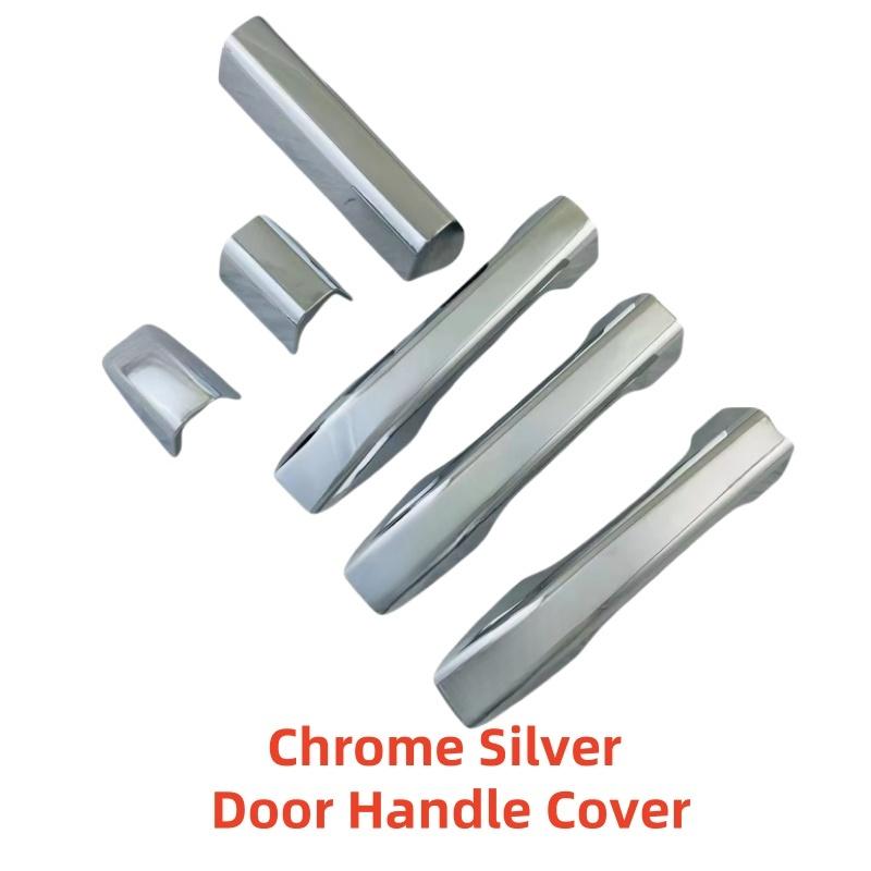 Autozubehör Für Ford TRANSIT T8  2024 2025 ABS Chrom Auto Teile Türgriffabdeckung Zierleiste Auto Dekoration Klebe-Stil