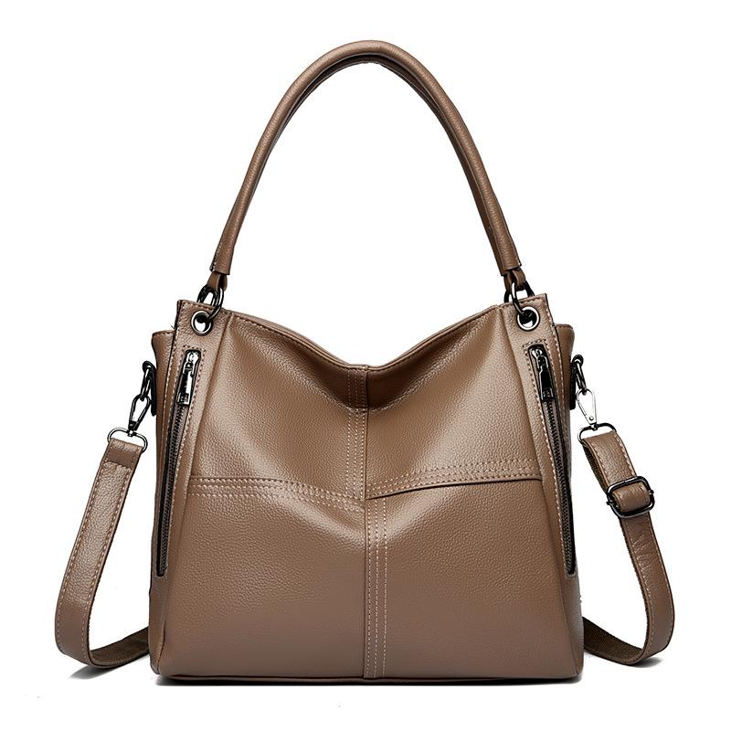 Tragetasche lässige Schultertasche tragbare Damentasche