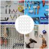 5Pcs Hardware Fastener Hanging Board Hole Hook Double Loop Hanging Organizer Accessories Pegboard Plate Hook Stainless Steel